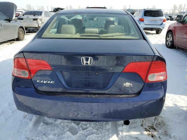 1HGFA16846L811092 - 2006 HONDA CIVIC EX BLUE photo 6