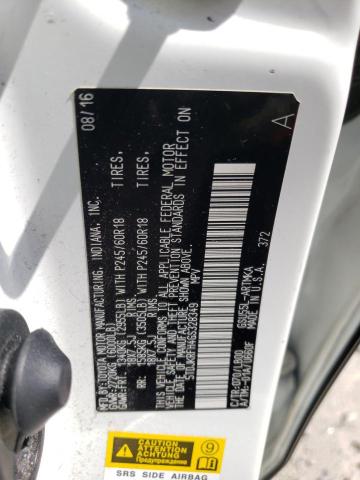 5TDJKRFH4GS328349 - 2016 TOYOTA HIGHLANDER XLE Սպիտակ լուսանկար 13