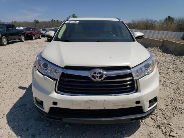 5TDJKRFH4GS328349 - 2016 TOYOTA HIGHLANDER XLE Սպիտակ լուսանկար 5