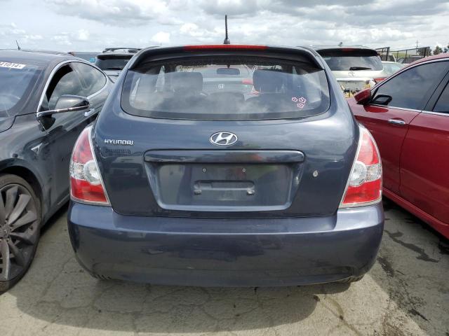 KMHCM36C98U072366 - 2008 HYUNDAI ACCENT GS GRAY photo 6