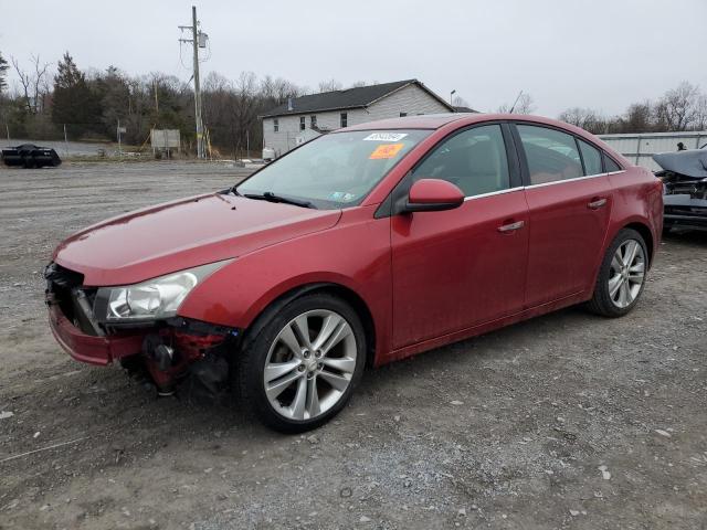 1G1PH5S95B7250448 - 2011 CHEVROLET CRUZE LTZ BURGUNDY photo 1