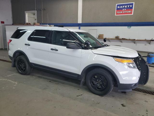 1FM5K8AR9EGC49984 - 2014 FORD EXPLORER POLICE INTERCEPTOR WHITE photo 4