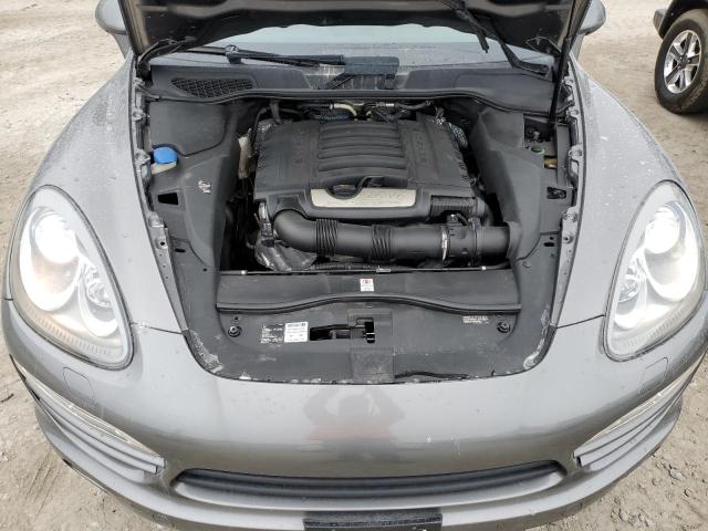 WP1AA2A20DLA00824 - 2013 PORSCHE CAYENNE GRAY photo 11