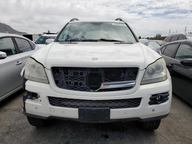 4JGBF71E87A160928 - 2007 MERCEDES-BENZ GL 450 4MATIC WHITE photo 5