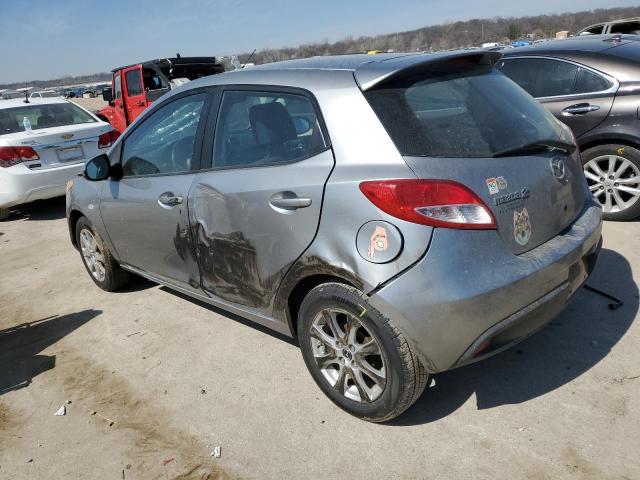 JM1DE1LY4D0161077 - 2013 MAZDA MAZDA2 SILVER photo 2