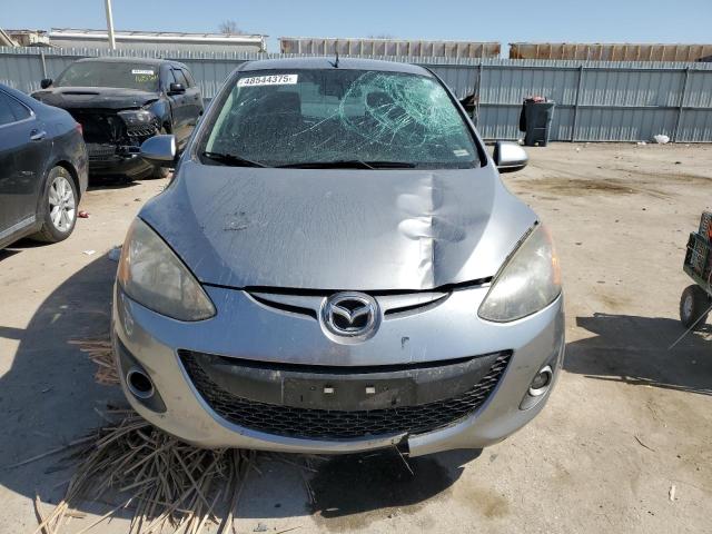 JM1DE1LY4D0161077 - 2013 MAZDA MAZDA2 SILVER photo 5