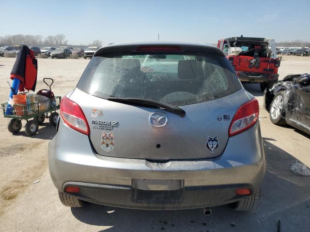JM1DE1LY4D0161077 - 2013 MAZDA MAZDA2 SILVER photo 6