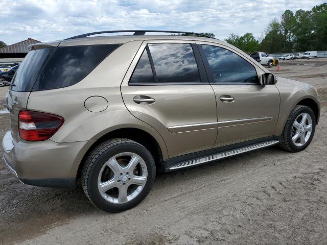 4JGBB86E68A417631 - 2008 MERCEDES-BENZ ML 350 BEIGE photo 3