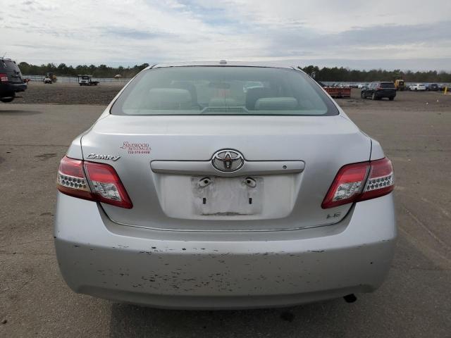 4T1BF3EK6AU056341 - 2010 TOYOTA CAMRY BASE SILVER photo 6