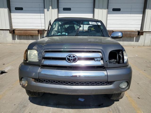 5TBRT34113S435400 - 2003 TOYOTA TUNDRA ACCESS CAB SR5 GRAY photo 5