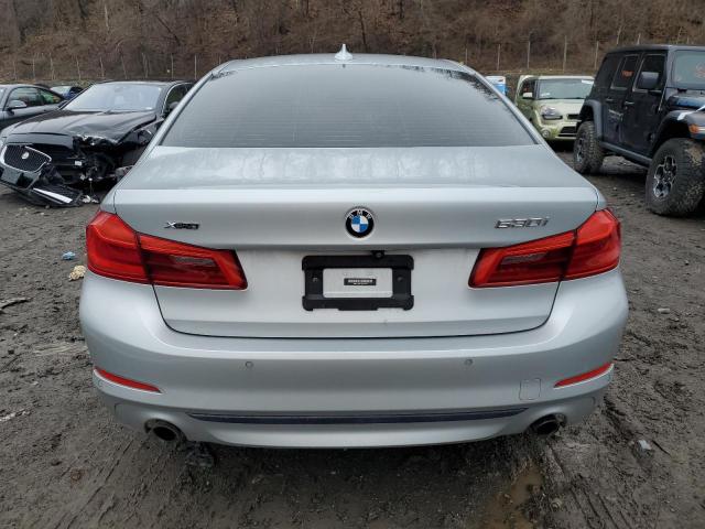 WBAJA7C51KG912824 - 2019 BMW 530 XI SILVER photo 6