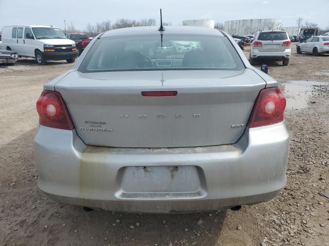 1C3CDZCG7DN622400 - 2013 DODGE AVENGER SXT SILVER photo 6