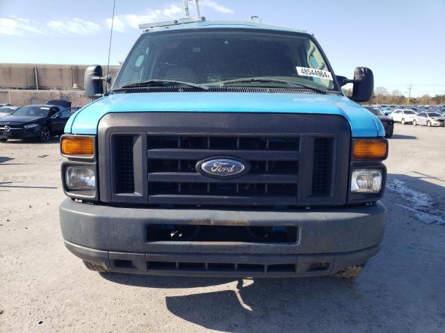 1FTSE34L98DB14258 - 2008 FORD ECONOLINE E350 SUPER DUTY VAN BLUE photo 5