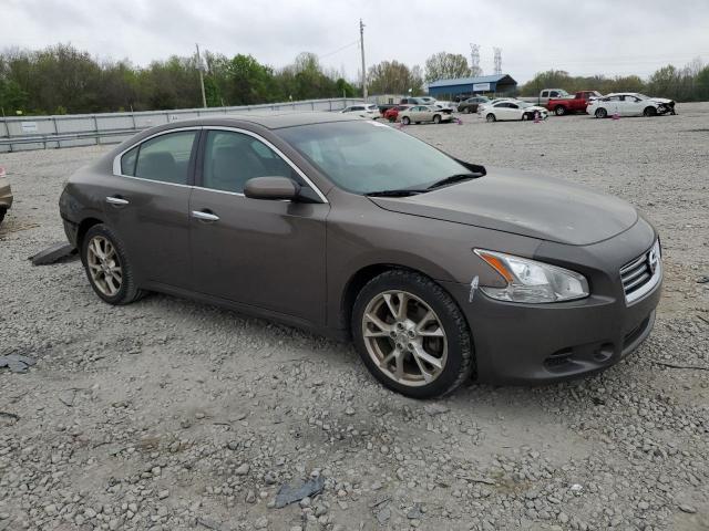 1N4AA5AP8EC448329 - 2014 NISSAN MAXIMA S BROWN photo 4