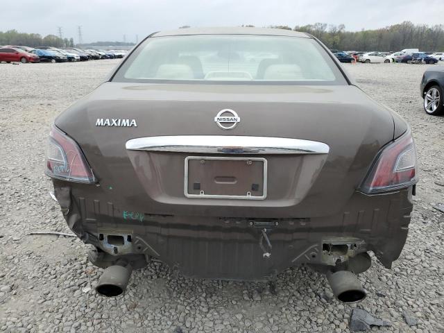 1N4AA5AP8EC448329 - 2014 NISSAN MAXIMA S BROWN photo 6