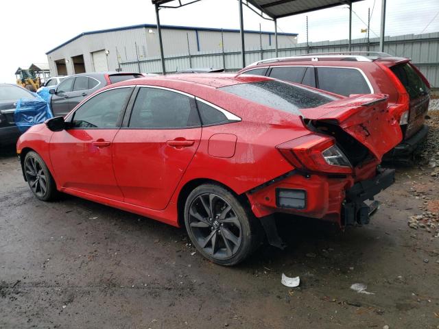 2HGFC2F82KH524437 - 2019 HONDA CIVIC SPORT 红色 照片 2