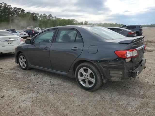 2T1BU4EE3BC590390 - 2011 TOYOTA COROLLA BASE GRAY photo 2