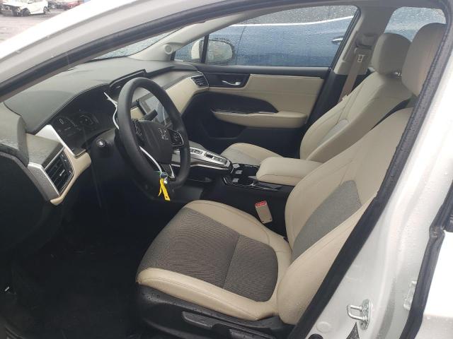 JHMZC5F11MC001558 - 2021 HONDA CLARITY WHITE photo 7