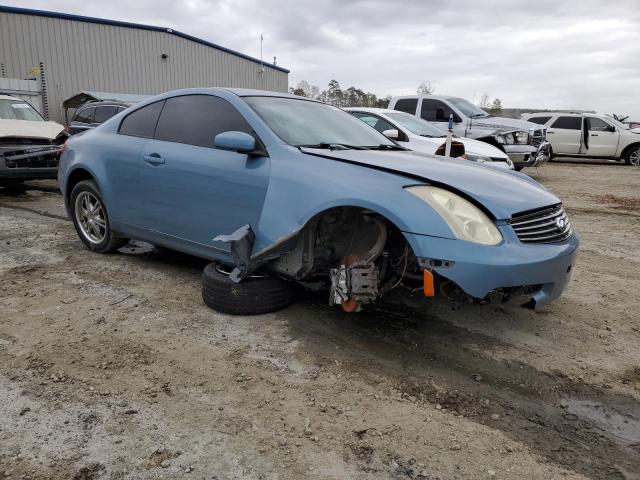 JNKCV54E97M907526 - 2007 INFINITI G35 BLUE photo 4