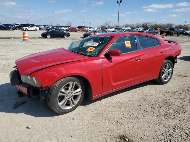 2C3CDXJG4DH600239 - 2013 DODGE CHARGER SXT RED photo 1