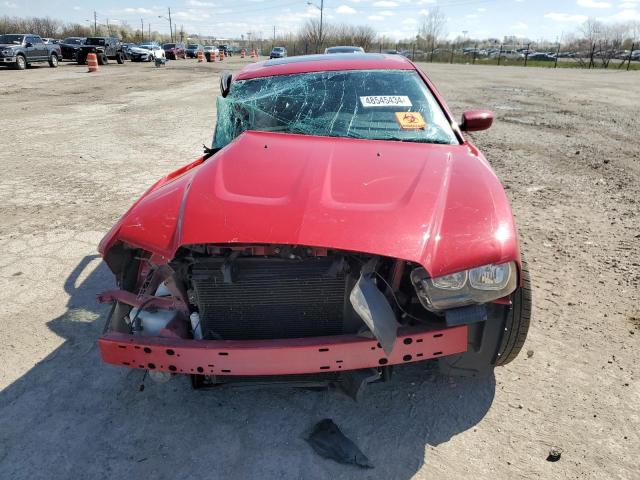 2C3CDXJG4DH600239 - 2013 DODGE CHARGER SXT RED photo 5