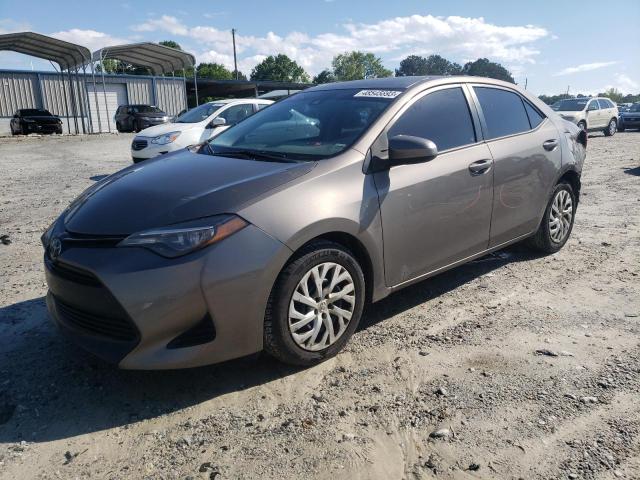 5YFBURHEXHP672702 - 2017 TOYOTA COROLLA L GRAY photo 1