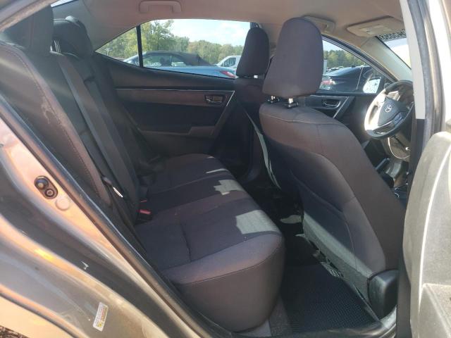 5YFBURHEXHP672702 - 2017 TOYOTA COROLLA L GRAY photo 10