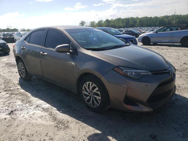 5YFBURHEXHP672702 - 2017 TOYOTA COROLLA L GRAY photo 4