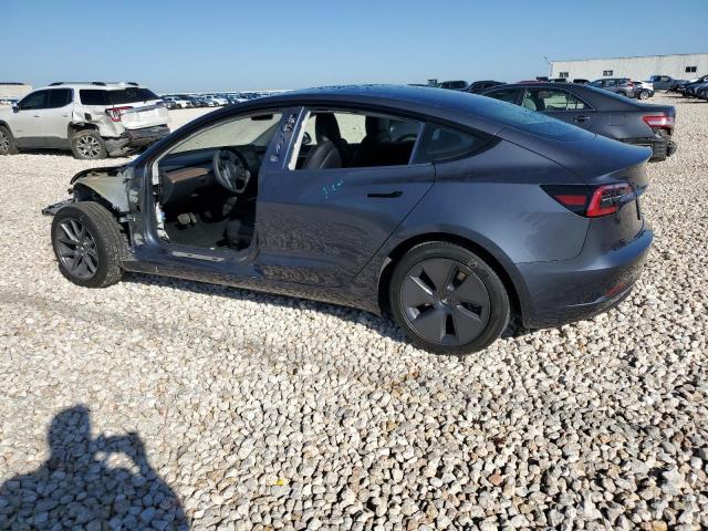 5YJ3E1EA9PF556907 - 2023 TESLA MODEL 3 GRAY photo 2