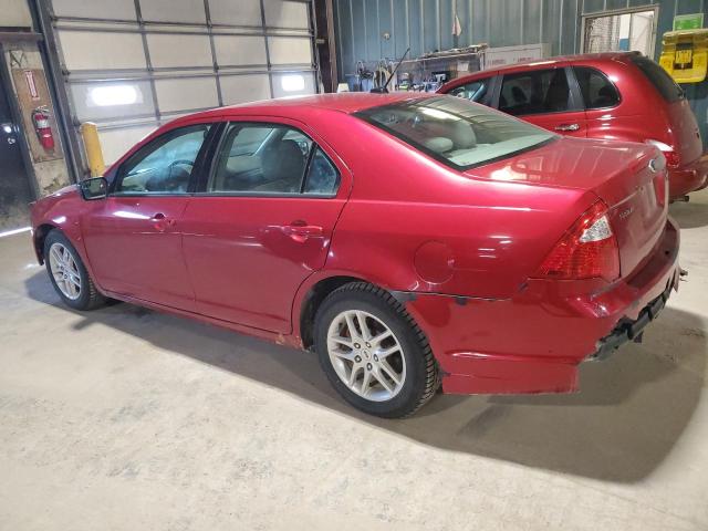 3FAHP0GA2CR248709 - 2012 FORD FUSION S RED photo 2