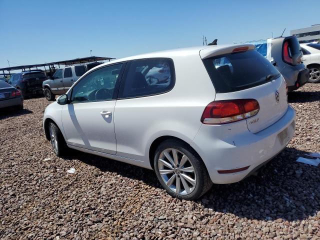 WVWMM7AJ8CW009990 - 2012 VOLKSWAGEN GOLF WHITE photo 2