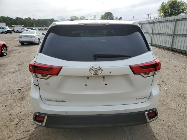 5TDYZRFH4KS295176 - 2019 TOYOTA HIGHLANDER LIMITED WHITE photo 6