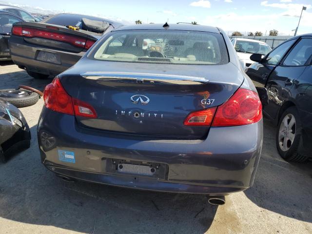 JN1CV6AP0AM404233 - 2010 INFINITI G37 BASE GRAY photo 6