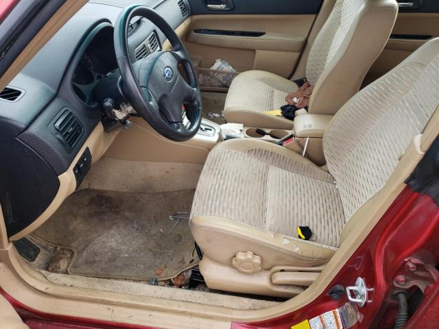 JF1SG65644H711248 - 2004 SUBARU FORESTER 2.5XS Красный фото 7