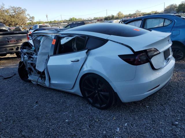 5YJ3E1EC2LF624251 - 2020 TESLA MODEL 3 白色 照片 2