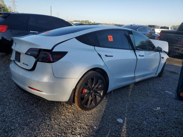 5YJ3E1EC2LF624251 - 2020 TESLA MODEL 3 白色 照片 3