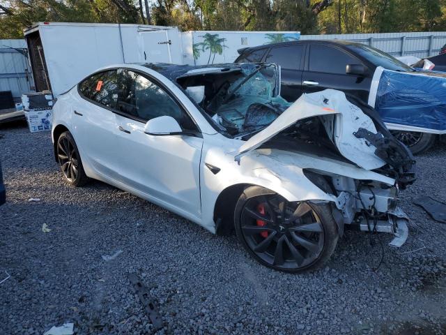 5YJ3E1EC2LF624251 - 2020 TESLA MODEL 3 白色 照片 4