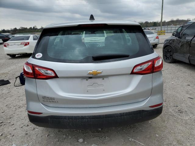 3GNAXHEV6MS165916 - 2021 CHEVROLET EQUINOX LS SILVER photo 6