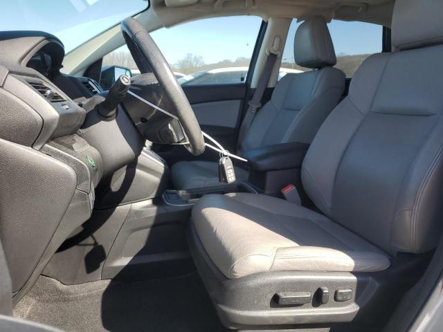 2HKRM3H74FH554068 - 2015 HONDA CR-V EXL فضي صورة 7