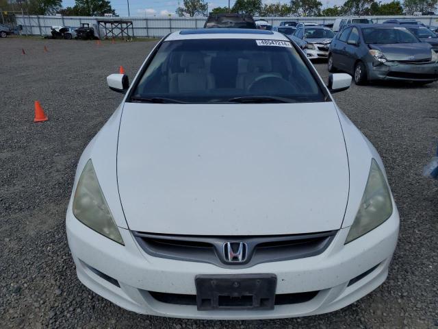 1HGCM72647A013139 - 2007 HONDA ACCORD EX WHITE photo 5