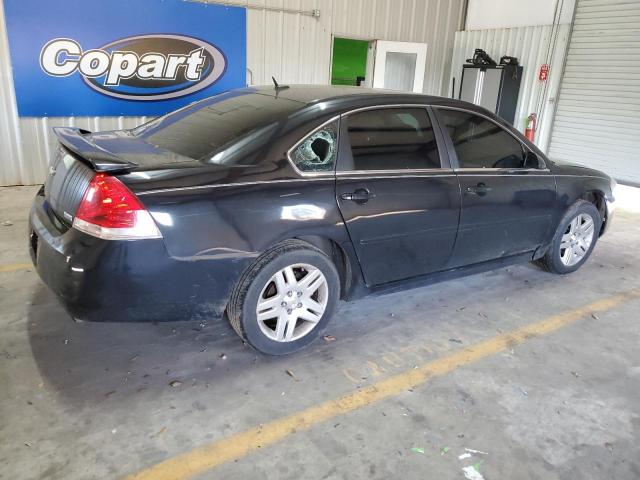 2G1WB5E35C1109527 - 2012 CHEVROLET IMPALA LT BLACK photo 3