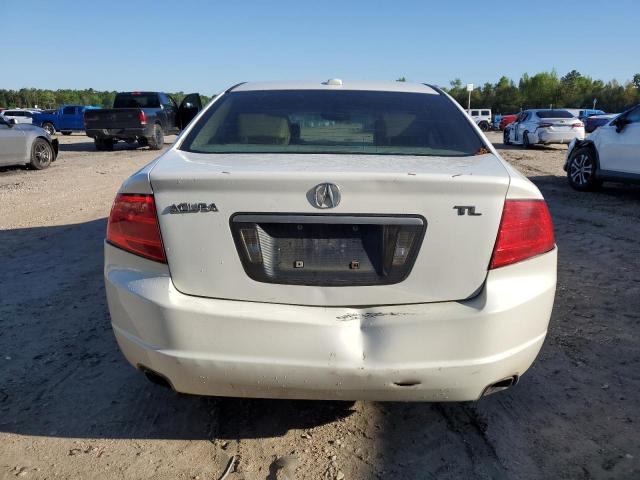 19UUA66256A045076 - 2006 ACURA 3.2TL WHITE photo 6