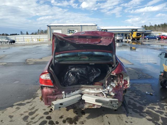 4S3BL616497224415 - 2009 SUBARU LEGACY 2.5I MAROON photo 6