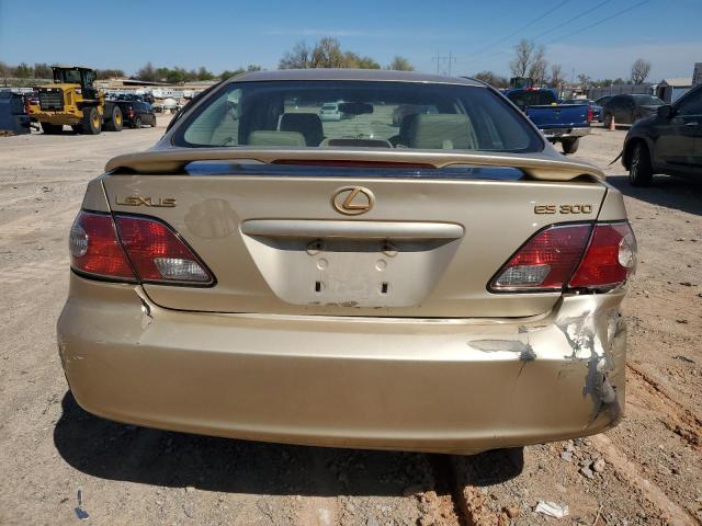 JTHBF30G835040676 - 2003 LEXUS ES 300 GOLD photo 6