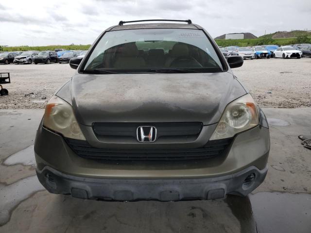 JHLRE38317C018317 - 2007 HONDA CR-V LX GREEN photo 5