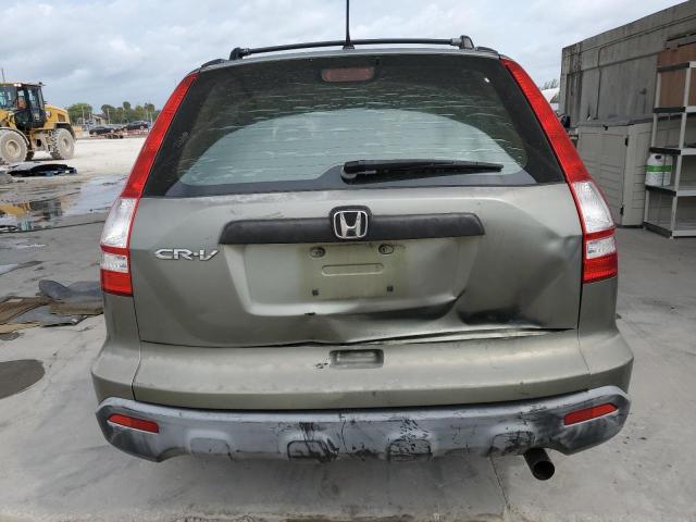 JHLRE38317C018317 - 2007 HONDA CR-V LX GREEN photo 6