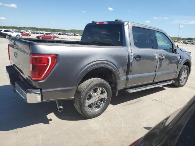 1FTEW1CB6MFA73528 - 2021 FORD F150 SUPERCREW GRAY photo 3