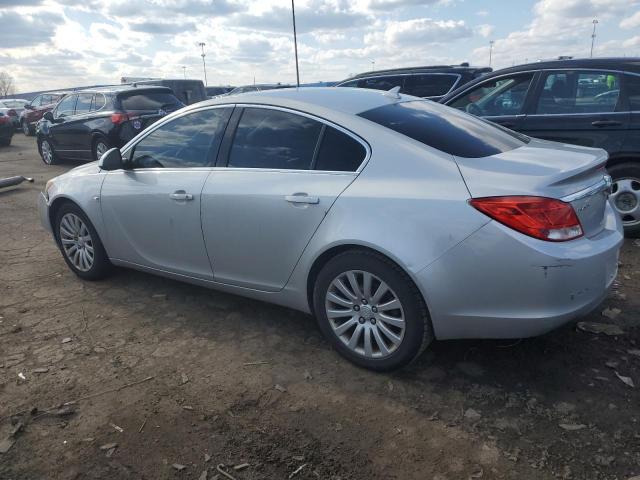 2G4GP5EC1B9185688 - 2011 BUICK REGAL CXL SILVER photo 2