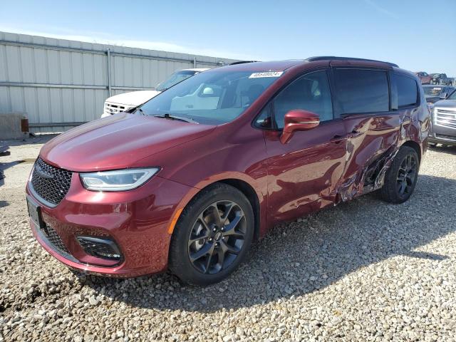 2C4RC1BG3MR559472 - 2021 CHRYSLER PACIFICA TOURING L RED photo 1