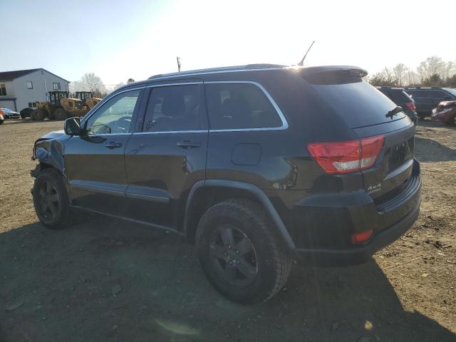 1C4RJFAG5CC117689 - 2012 JEEP GRAND CHER LAREDO BLACK photo 2